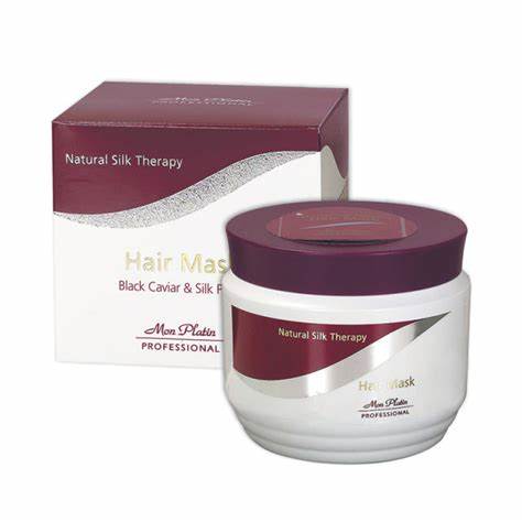 Mon platin 720- Black Caviar & Silk Protein Hair Mask 500ML