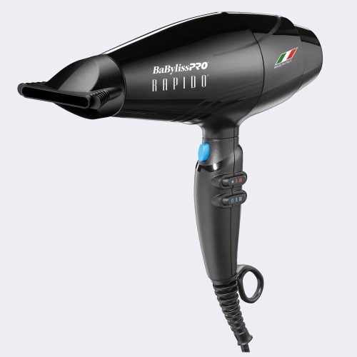 Hair Styling with BaByliss Pro® Rapido® High-Performance Hairdryer