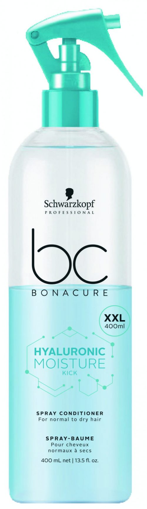 BC Bonacure Hyaluronic Moisture Kick Spray Conditioner 400ml