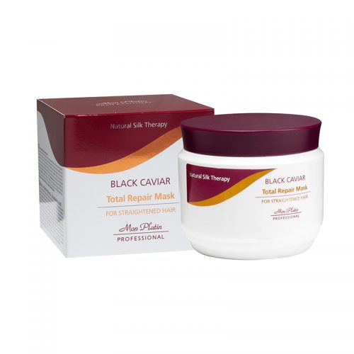 Mon platin 668- Black Caviar Mask For Straightining Hair 500ML