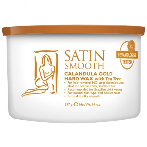 Satin Smooth Calundula Gold Hard Wax -SSW14CTG